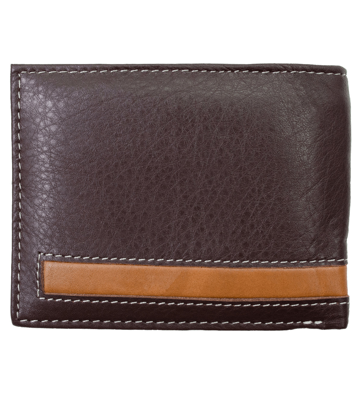 RFID Blocking Genuine Leather Men's Bifold Premium Wallet With Removable Handmade