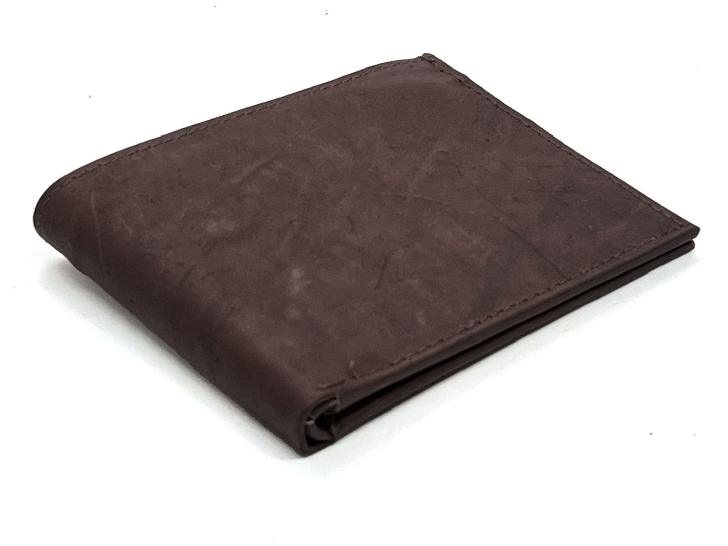 Genuine Leather Men's Bifold Wallet Credit Card ID Coin Holder